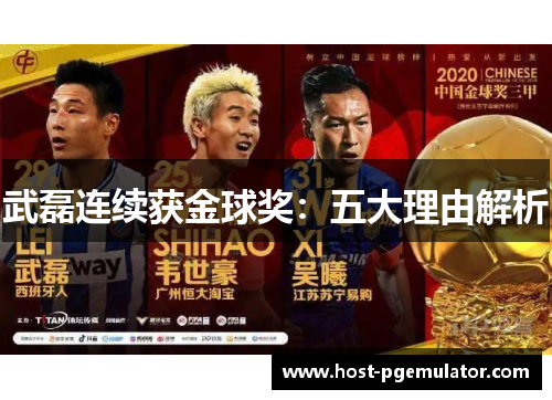 武磊连续获金球奖：五大理由解析