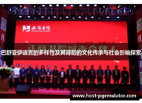 巴舒亚伊语言的多样性及其背后的文化传承与社会影响探索