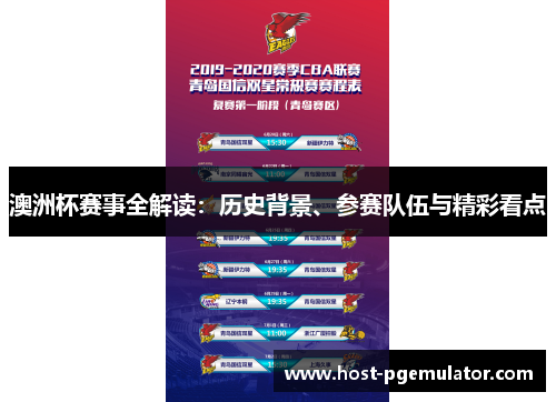 澳洲杯赛事全解读:历史背景、参赛队伍与精彩看点 澳洲杯赛事全解读:历史背景、参赛队伍与精彩看点